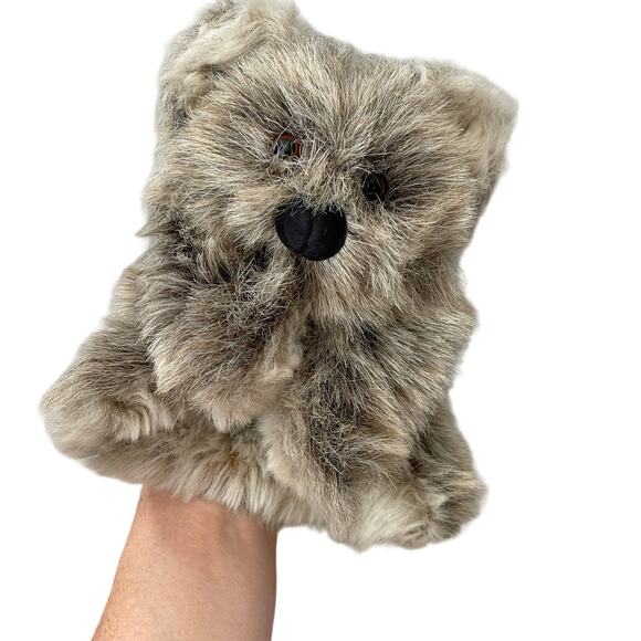 VINTAGE 90s Folkmanis Furry Folk Koala Bear Hand Puppet - Picture 4 of 5